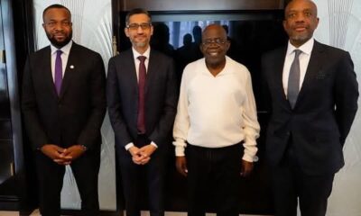  Tinubu seeks AI advancement in Nigeria meets Google CEO Sundar Pichai 