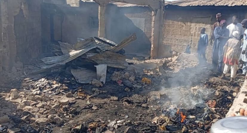 BREAKING Over 15 children burnt to death others injured as fire razes school in Zamfara BREAKING Over 15 children burnt to death others injured as fire razes school in Zamfara