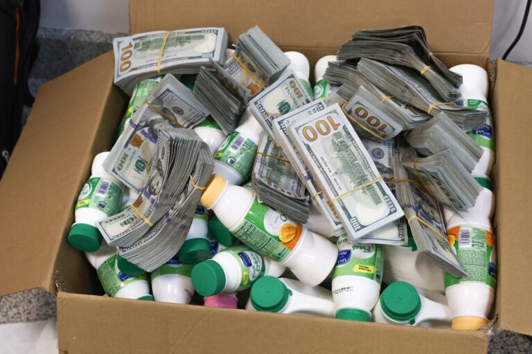 Customs seizes 193 000 hidden in yogurt carton at Abuja airport Customs seizes 193 000 hidden in yogurt carton at Abuja airport