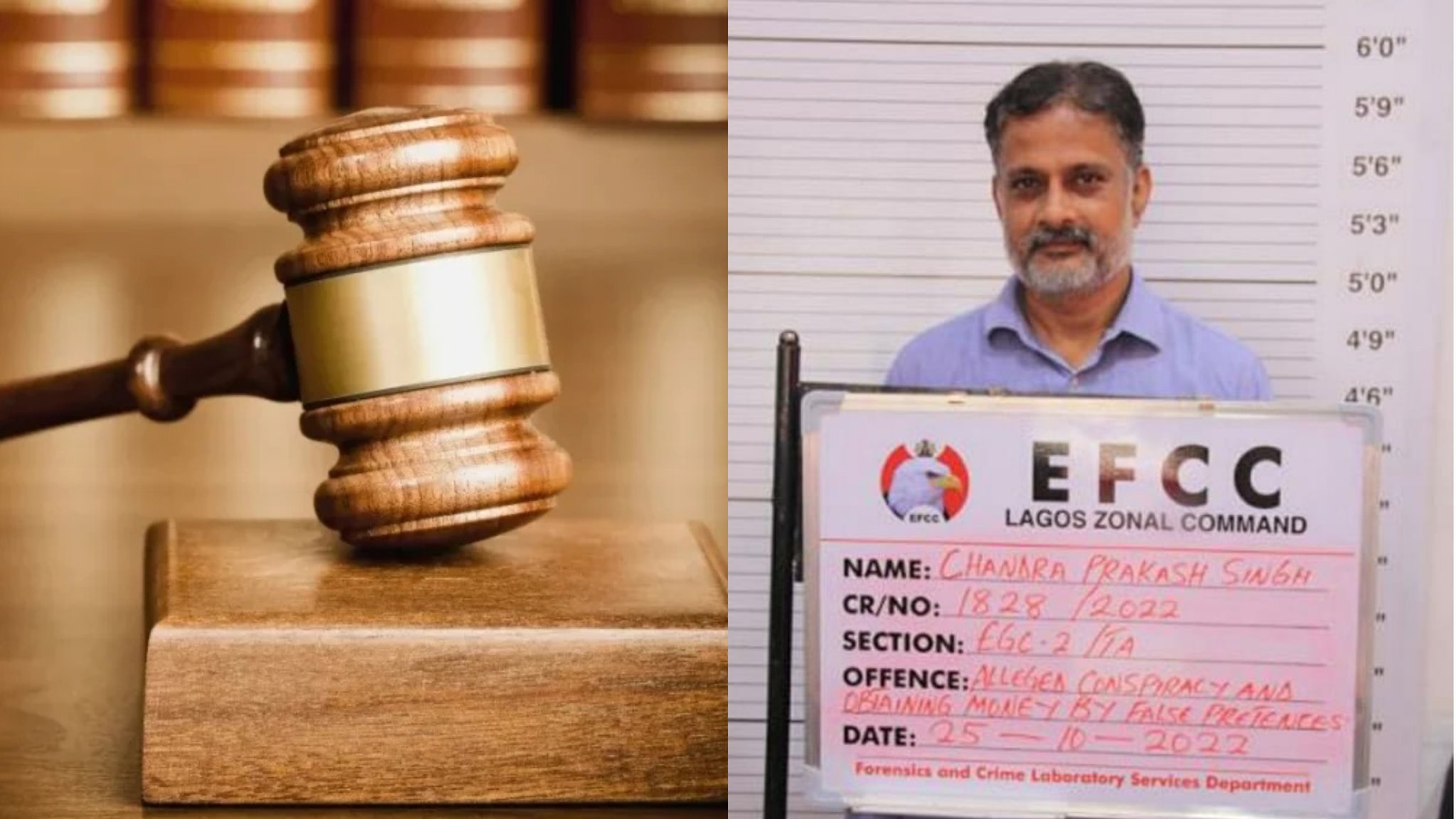 Lagos court sentences Indian national to 10yrs in prison over N816m fraud Lagos court sentences Indian national to 10yrs in prison over N816m fraud