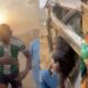  Policemen reportedly cause major accident in Abuja after dragging steering with driver 