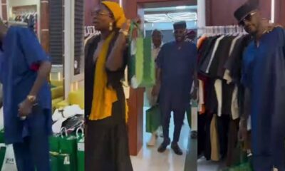  2Baba spotted again shopping with new lover Natasha 