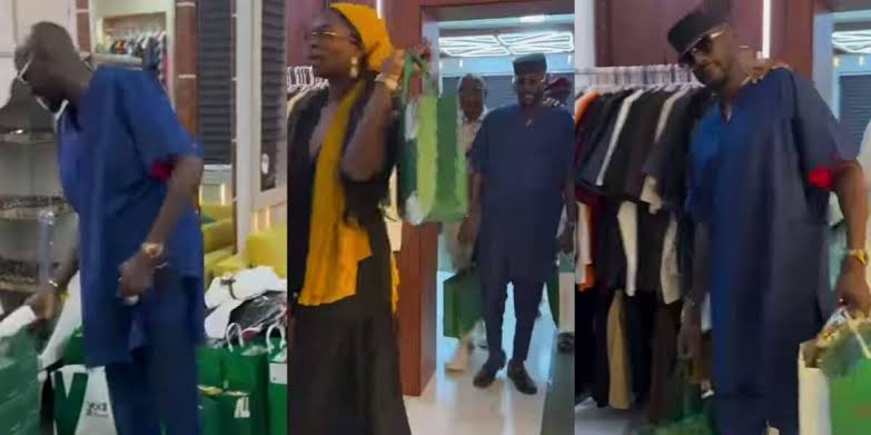 2Baba spotted again shopping with new lover Natasha 2Baba spotted again shopping with new lover Natasha