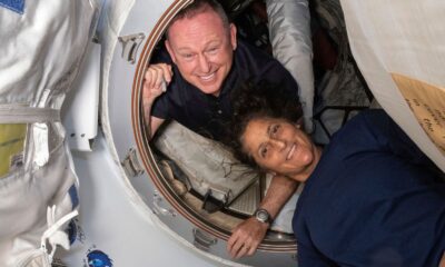  NASA Astronauts stuck in space for 9 months return to earth 