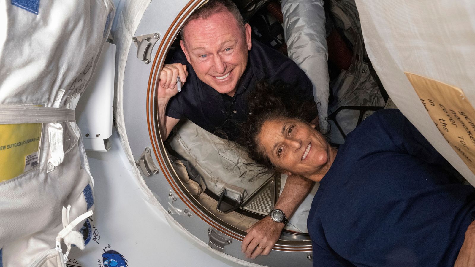 NASA Astronauts stuck in space for 9 months return to earth NASA Astronauts stuck in space for 9 months return to earth