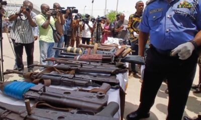  JUST IN Ex Immigration officer arrested for selling firearms to bandits 