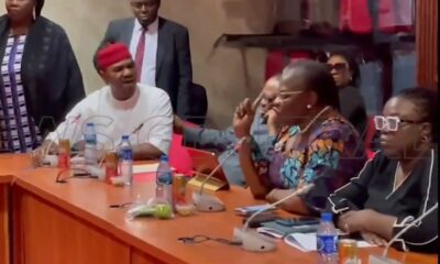   You re a fool Senator Nwaebonyi clashes with Ezekwesili at senate hearing 