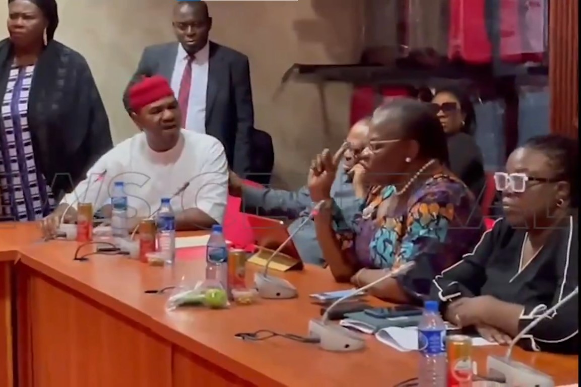 8216 You re a fool Senator Nwaebonyi clashes with Ezekwesili at senate hearing You re a fool Senator Nwaebonyi clashes with Ezekwesili at senate hearing