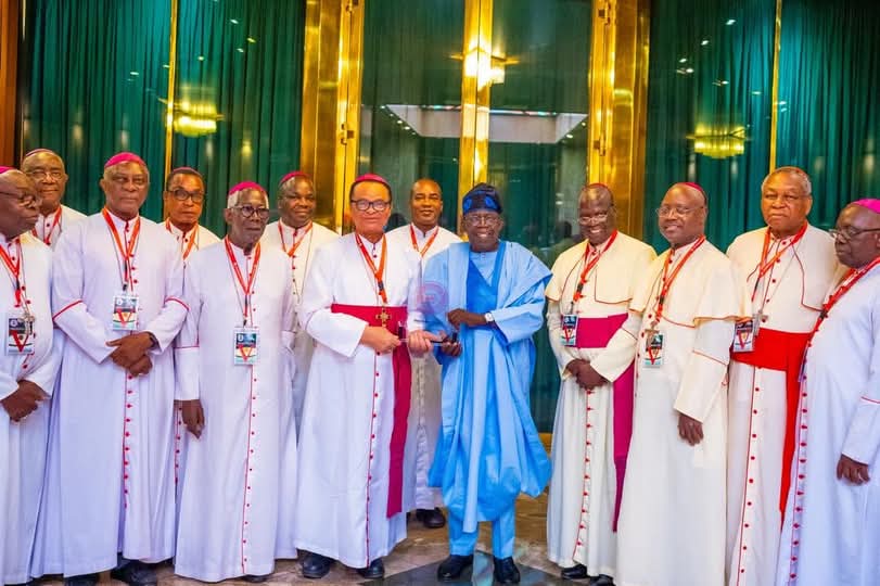 Tinubu hosts Catholic Bishops vows to build better Nigeria Tinubu hosts Catholic Bishops vows to build better Nigeria