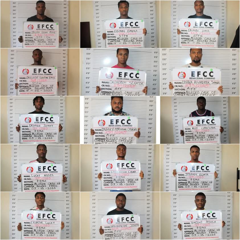 29 8216 Yahoo boys 8216 sentenced to prison in Edo 29 Yahoo boys sentenced to prison in Edo