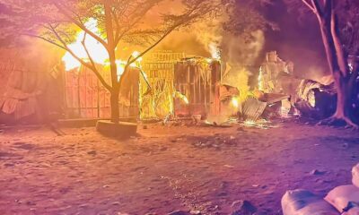  Fire razes Wurukum rice mill in Makurdi destroys machines rice bags 
