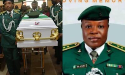  Nigerian Army buries late female captain in Kaduna 