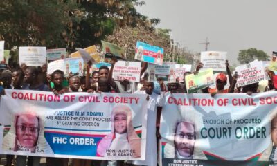  Benue judicial crisis Groups protest in Abuja petition NJC seek Tinubu s intervention 