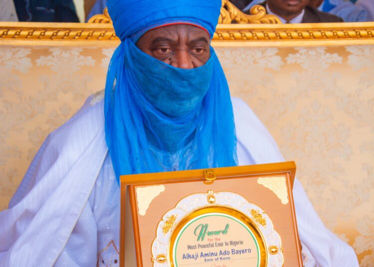 Emir Bayero honoured for promoting peace in Nigeria Emir Bayero honoured for promoting peace in Nigeria