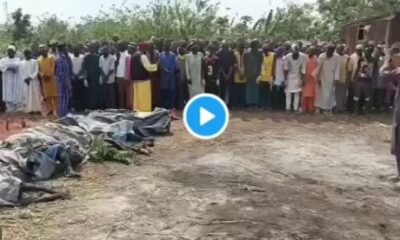  16 travellers lynched in Edo laid to rest amid grief 