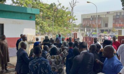  PDP crisis deepens as security operatives disperse thugs at national secretariat 