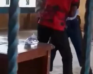  Viral video Two teachers caught fighting inside staff room 