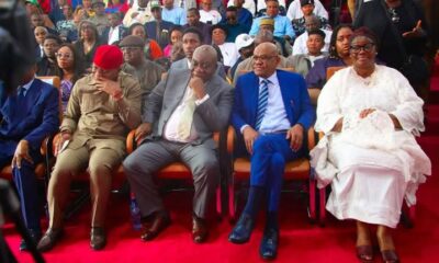  Controversy as s court judge who read verdict for Rivers crisis attend UNICAL event with Wike 