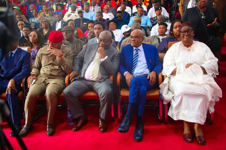Controversy as s court judge who read verdict for Rivers crisis attend UNICAL event with Wike Controversy as s court judge who read verdict for Rivers crisis attend UNICAL event with Wike