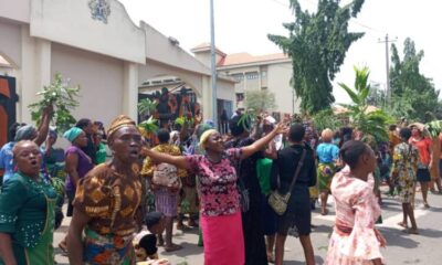 Women protest in Ondo over killings abduction of 9 surveyors 