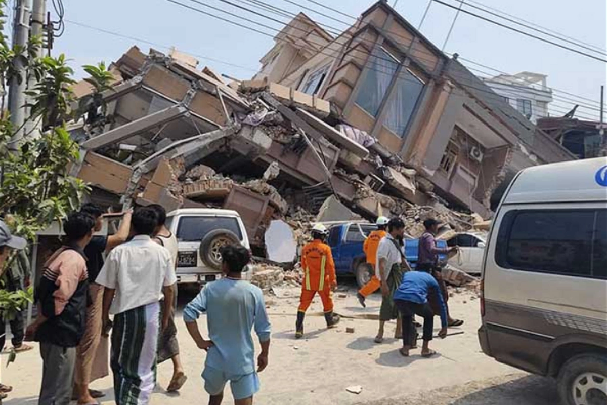 BREAKING Earthquake claims 144 lives leaves over 730 injured in Myanmar BREAKING Earthquake claims 144 lives leaves over 730 injured in Myanmar