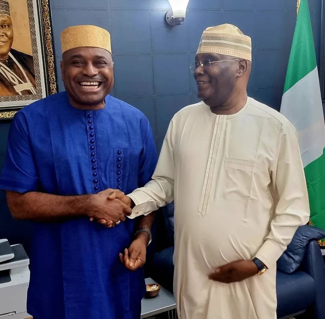 Kenneth Okonkwo visits Atiku months after dumping Peter Obi Kenneth Okonkwo visits Atiku months after dumping Peter Obi
