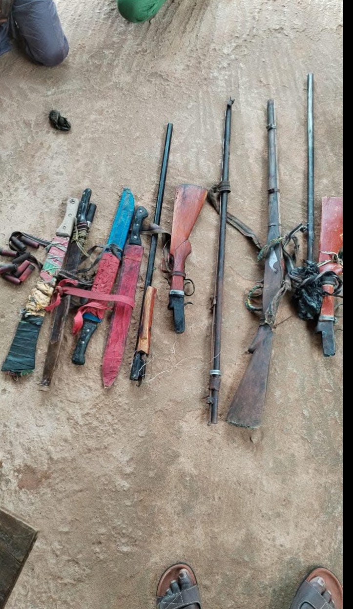 Another 4 8216 northern hunters 8217 intercepted in Edo with dane guns others Another 4 northern hunters intercepted in Edo with dane guns others