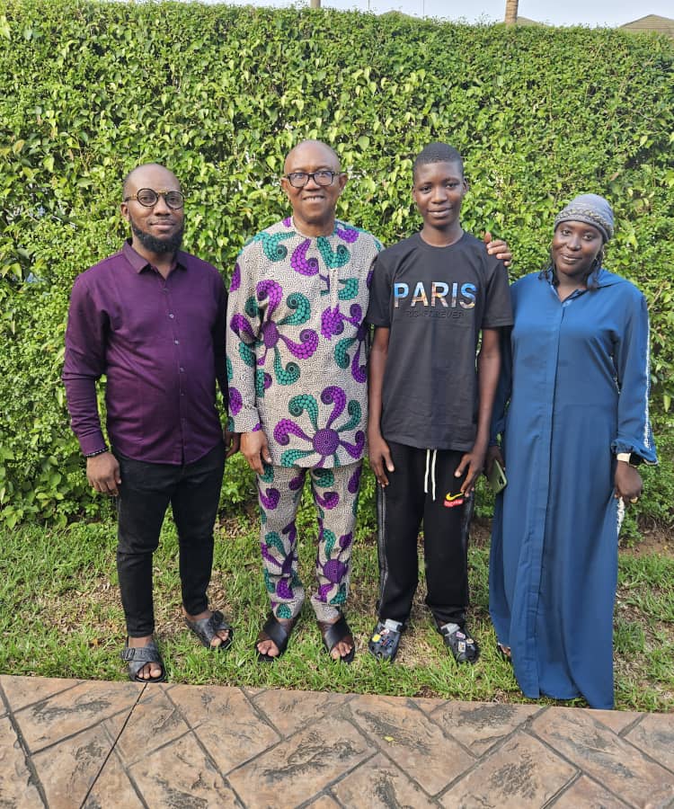 Obi reunites with teen supporter Quadri after prison release reveals what he 8217 ll do for him Obi reunites with teen supporter Quadri after prison release reveals what he ll do for him