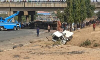  Multiple casualties as truck rams into vehicles on Abuja s Karu Bridge 