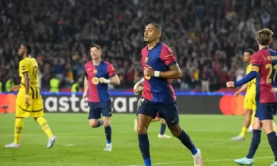  Raphinha matches Messi s record as Barcelona dominate Dortmund in UCL thriller 