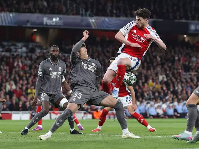 Declan Rice shines as Arsenal crush Real Madrid in Champions League thriller Declan Rice shines as Arsenal crush Real Madrid in Champions League thriller