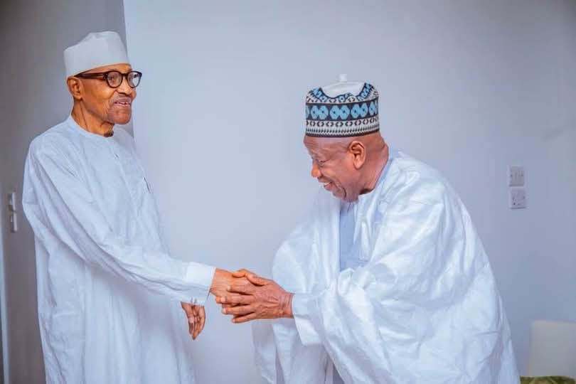Ganduje leads top APC officials to Buhari 8217 s residence reacts to Atiku 8217 s visit Ganduje leads top APC officials to Buhari s residence reacts to Atiku s visit