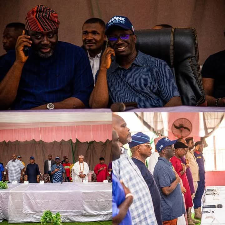 Gov Okphebholo storms Uromi says Edo to begin public execution of kidnappers Gov Okphebholo storms Uromi says Edo to begin public execution of kidnappers