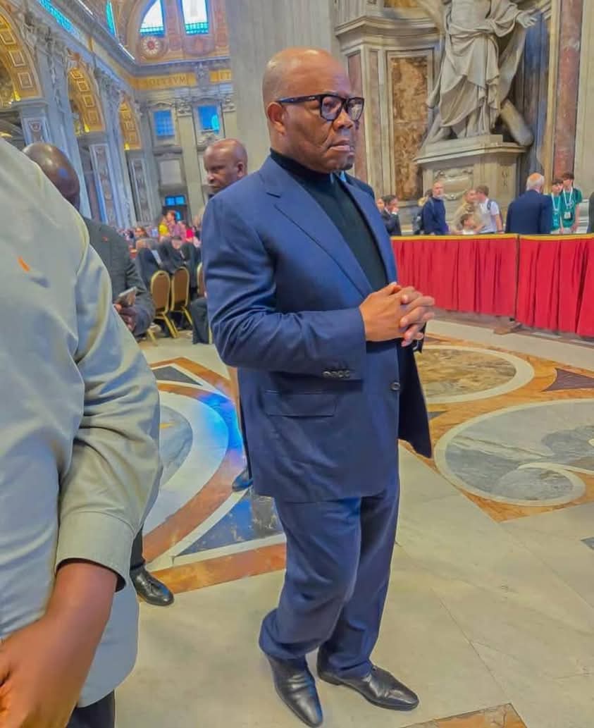 Akpabio leads Nigerian delegation to Vatican for Pope Francis 8217 funeral Akpabio leads Nigerian delegation to Vatican for Pope Francis funeral