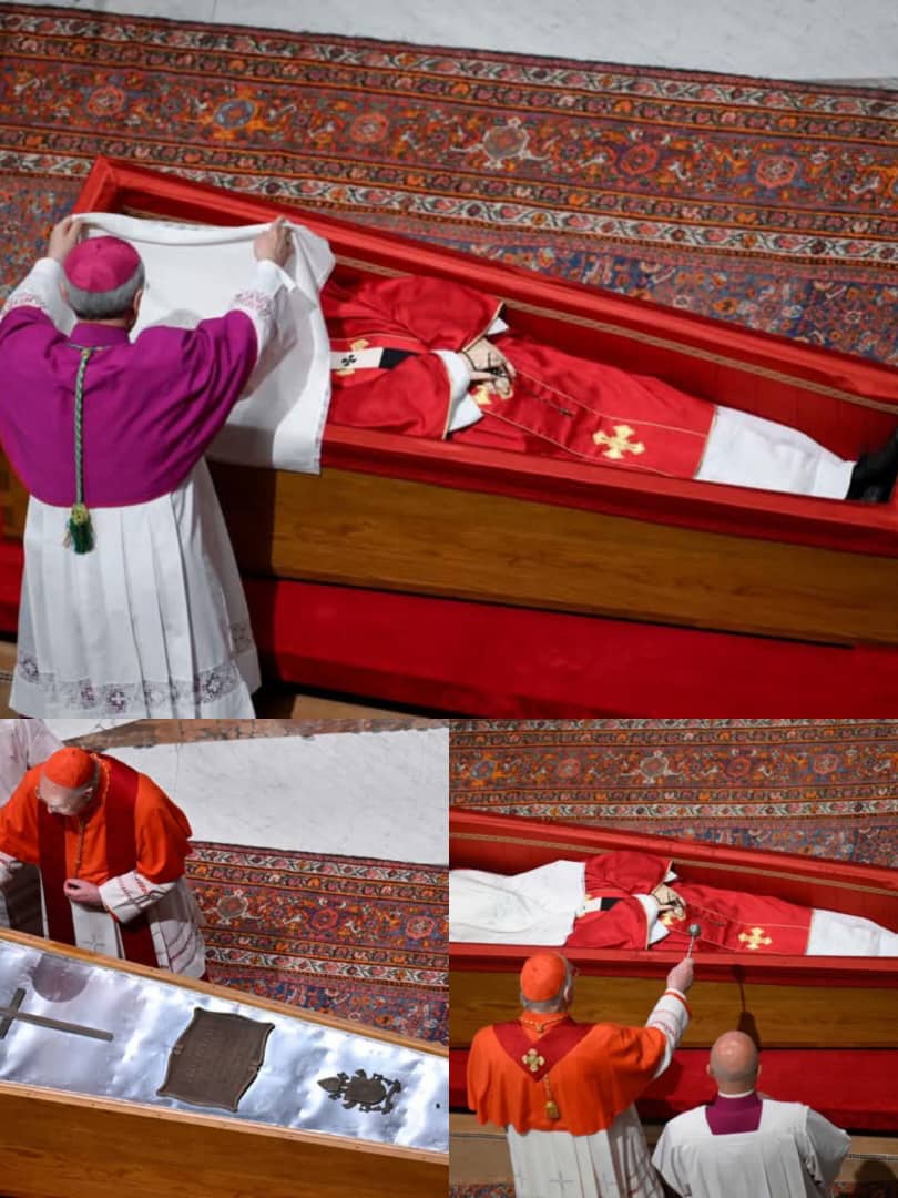 Pope Francis coffin sealed in private ceremony Pope Francis coffin sealed in private ceremony