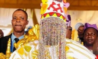  Oba Abimbola Owoade installed as 46th Alaafin of Oyo 