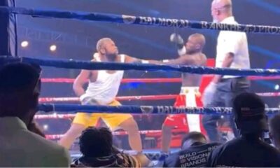  Burna Boy splashes N20m on Portable for defeating Speed Darlington in boxing match 