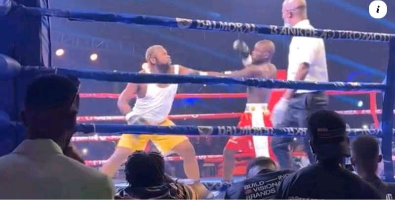 Speed Darlington alleges use of 8216 Juju by Portable during celebrity boxing bout Speed Darlington alleges use of Juju by Portable during celebrity boxing bout