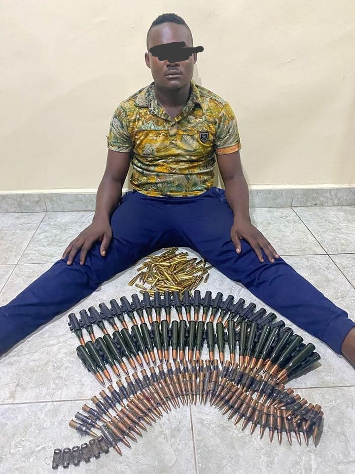 Nigerian soldier arrested over alleged ammunition smuggling Nigerian soldier arrested over alleged ammunition smuggling