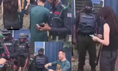  Viral video of police officers collecting cash from Chinese man sparks outrage 
