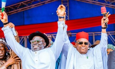  Shettima welcomes Oborevwori Okowa to APC says they are now co owners of party 
