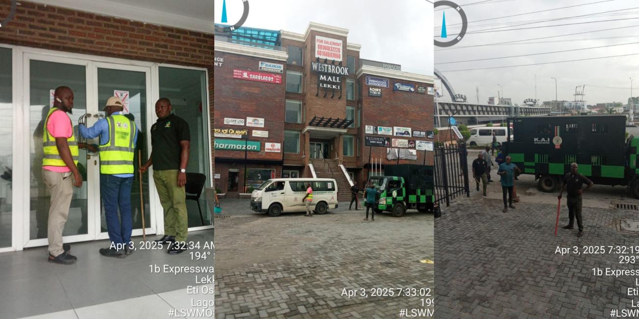 Lagos govt shuts down Westbrook mall arrests 24 for violating orders Lagos govt shuts down Westbrook mall arrests 24 for violating orders