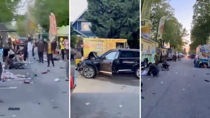Canada Many killed as driver rams car into crowd at Vancouver festival Canada Many killed as driver rams car into crowd at Vancouver festival
