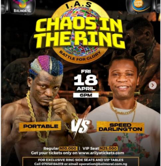 Portable Speed Darlington set for celebrity boxing showdown in April Portable Speed Darlington set for celebrity boxing showdown in April