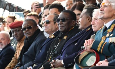  Tinubu absent as African leaders join Putin for Moscow Victory Day parade 
