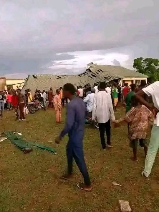  JUST IN Students feared trapped as classrooms collapse during exam in Taraba 