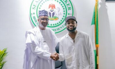  Davido Cubana Chief Priest visit House Speaker Abbas 