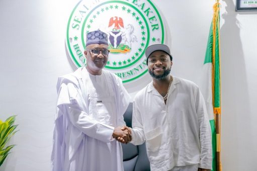 Davido Cubana Chief Priest visit House Speaker Abbas Davido Cubana Chief Priest visit House Speaker Abbas