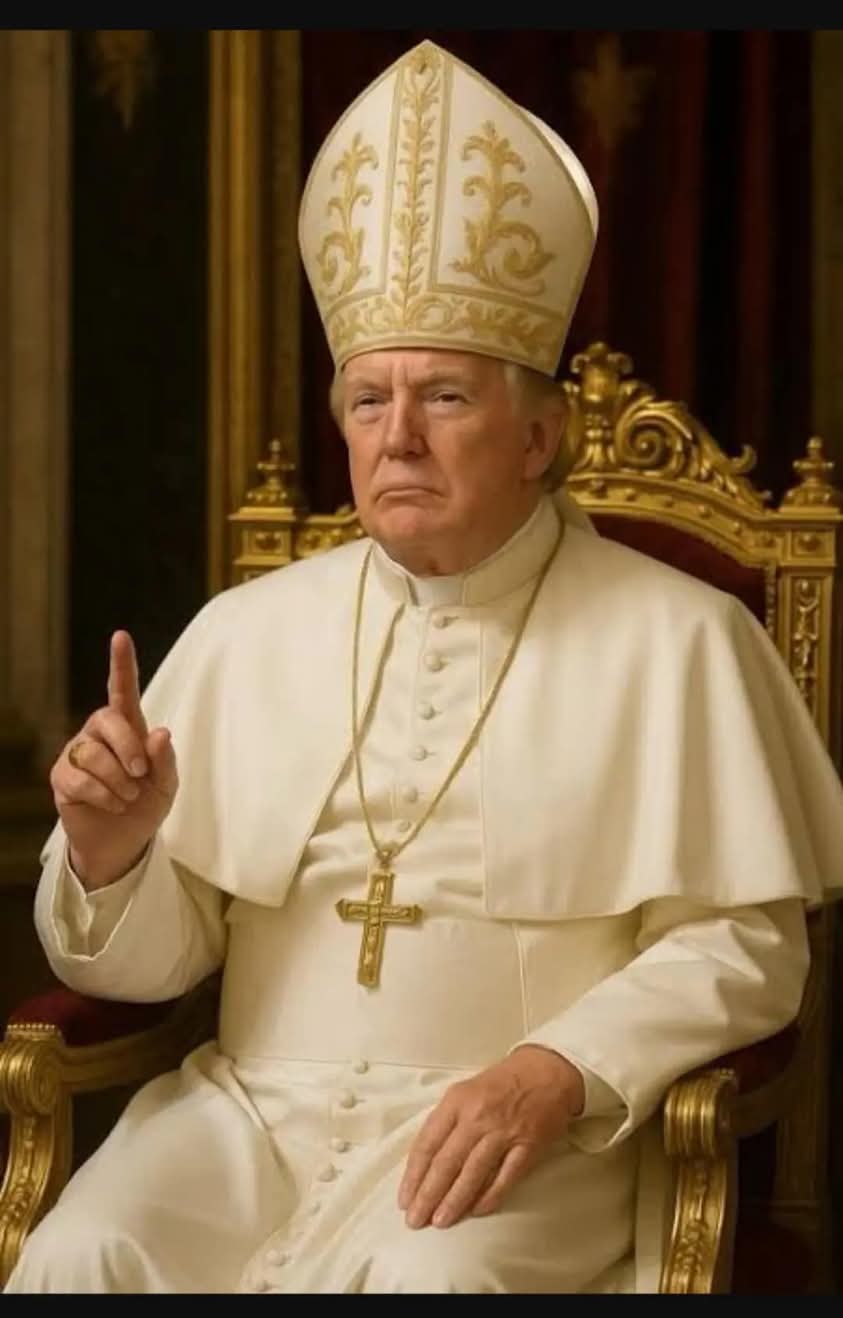 Trump sparks outrage after sharing image of himself as Pope Trump sparks outrage after sharing image of himself as Pope