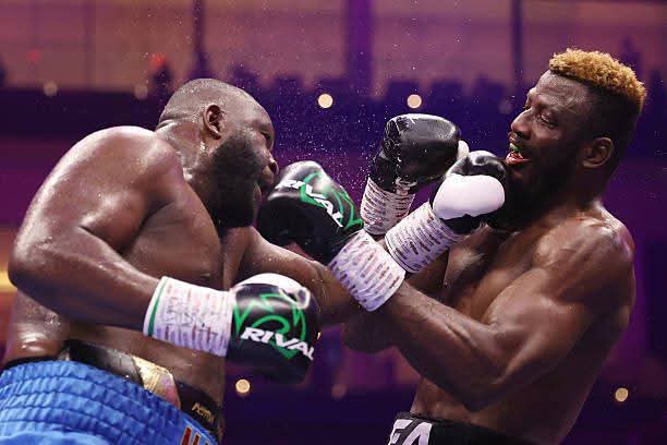 Ajagba Bakole battle to hard fought draw in Saudi heavyweight showdown Ajagba Bakole battle to hard fought draw in Saudi heavyweight showdown